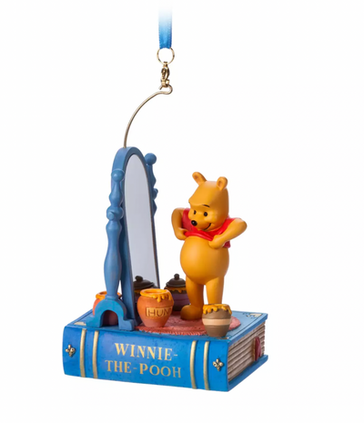 Disney Sketchbook Winnie the Pooh Singing Magic Christmas Ornament New with Tag