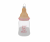 Robert Stanley Pink Baby's First Christmas Bottle Ornament New with Tag