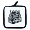Authentic Coca-Cola Coke Chalk Talk 6 Pack Pot Holder New with Tag