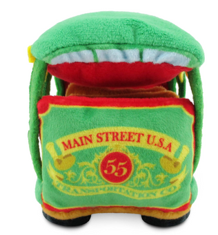 Disney Parks Main Street Trolley Wishables Plush Transportation New with Tag