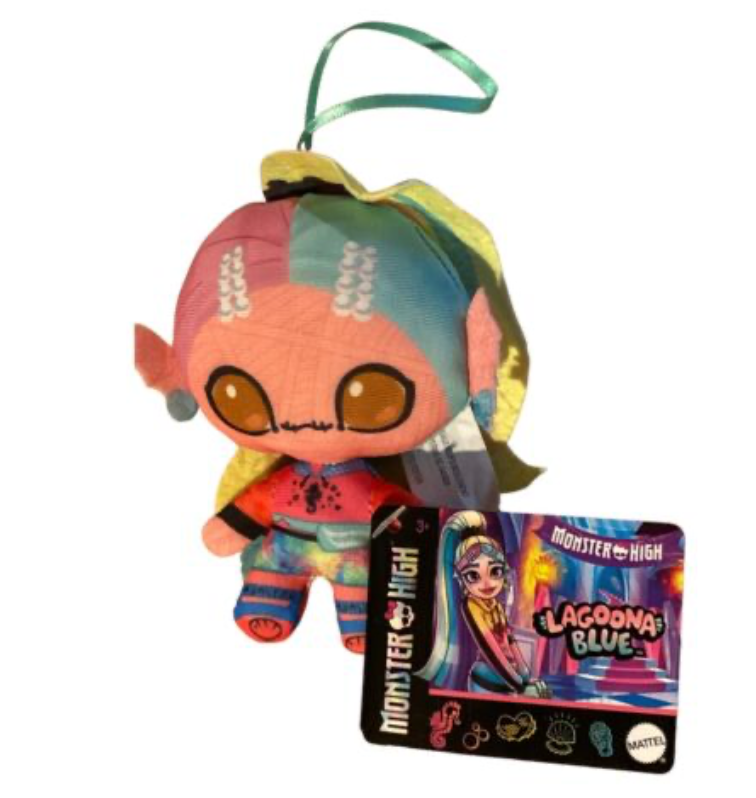 Monster High Lagoona Blue Plush Doll 3 in New With Tags