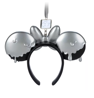 Disney 100 Years of Wonder Mickey Ear Headband Christmas Ornament New with Tag