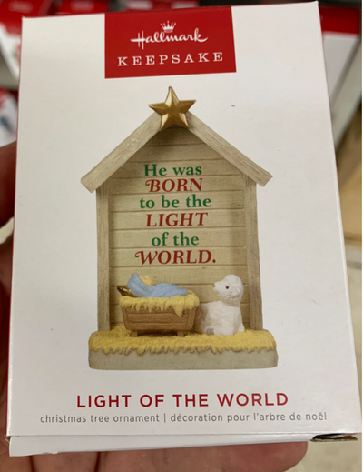 Hallmark 2022 Light of the World Nativity Christmas Ornament New With Box