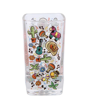 Disney Parks Mexico The Three Caballeros Mini Glass New