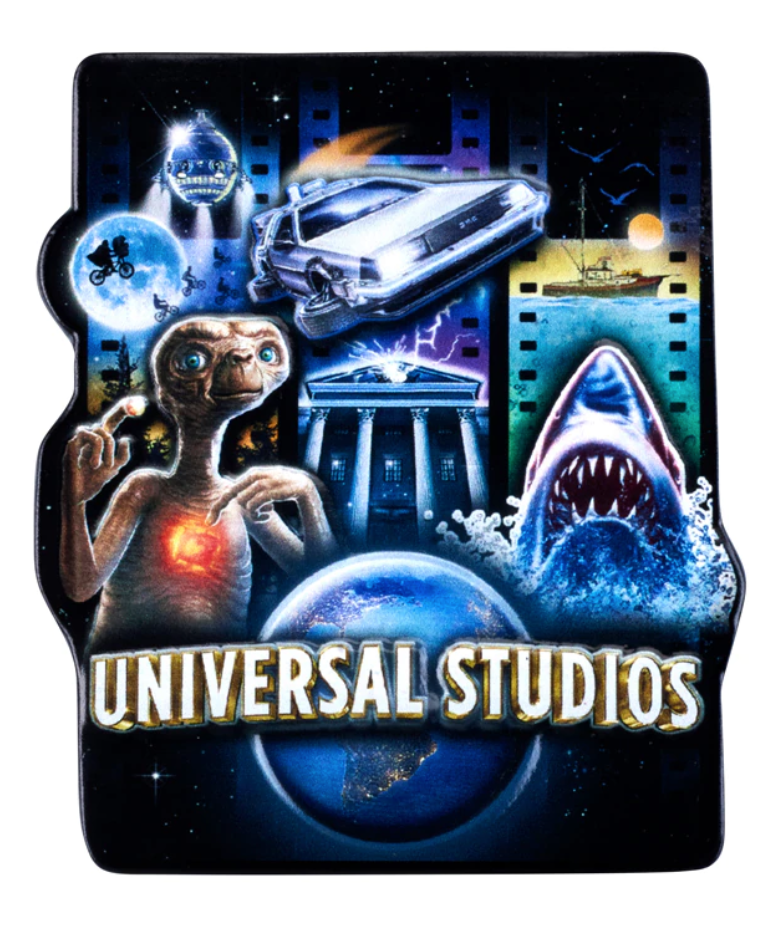 Universal Studios Jaws Amblin Compilation ET Back to the Future Magnet New