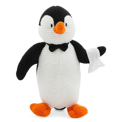 Disney Parks Penguin Waiter Mary Poppins Cozy Knit Limited Plush New with Tags
