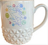 Disney Parks Epcot 40th Anniversary Figment Ceramic Coffee Mug New