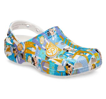 Disney Walt Disney World 50th Clogs for Adults by Crocss M9/W11 New with Tag