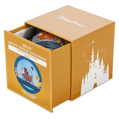 Disney Parks The Lion King Artist Series Limited Ball Ornament New with Box