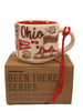 Starbucks Coffee Been There Ohio Ceramic Ornament Espresso Mug New Box