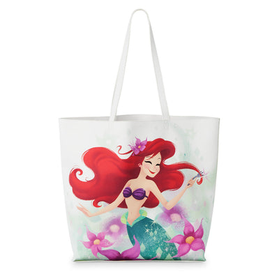 Disney Parks Princess Mystique Ariel and Belle Reversible Tote Bag New with Tags