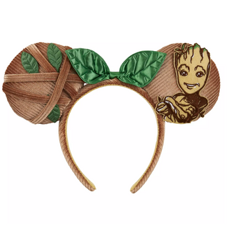 Disney Parks Guardians of the Galaxy Groot Ear Headband for Adults New with Tag