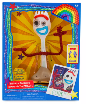Disney Parks Pixar Toy Story Forky Talking Action Figure Toy New With Box