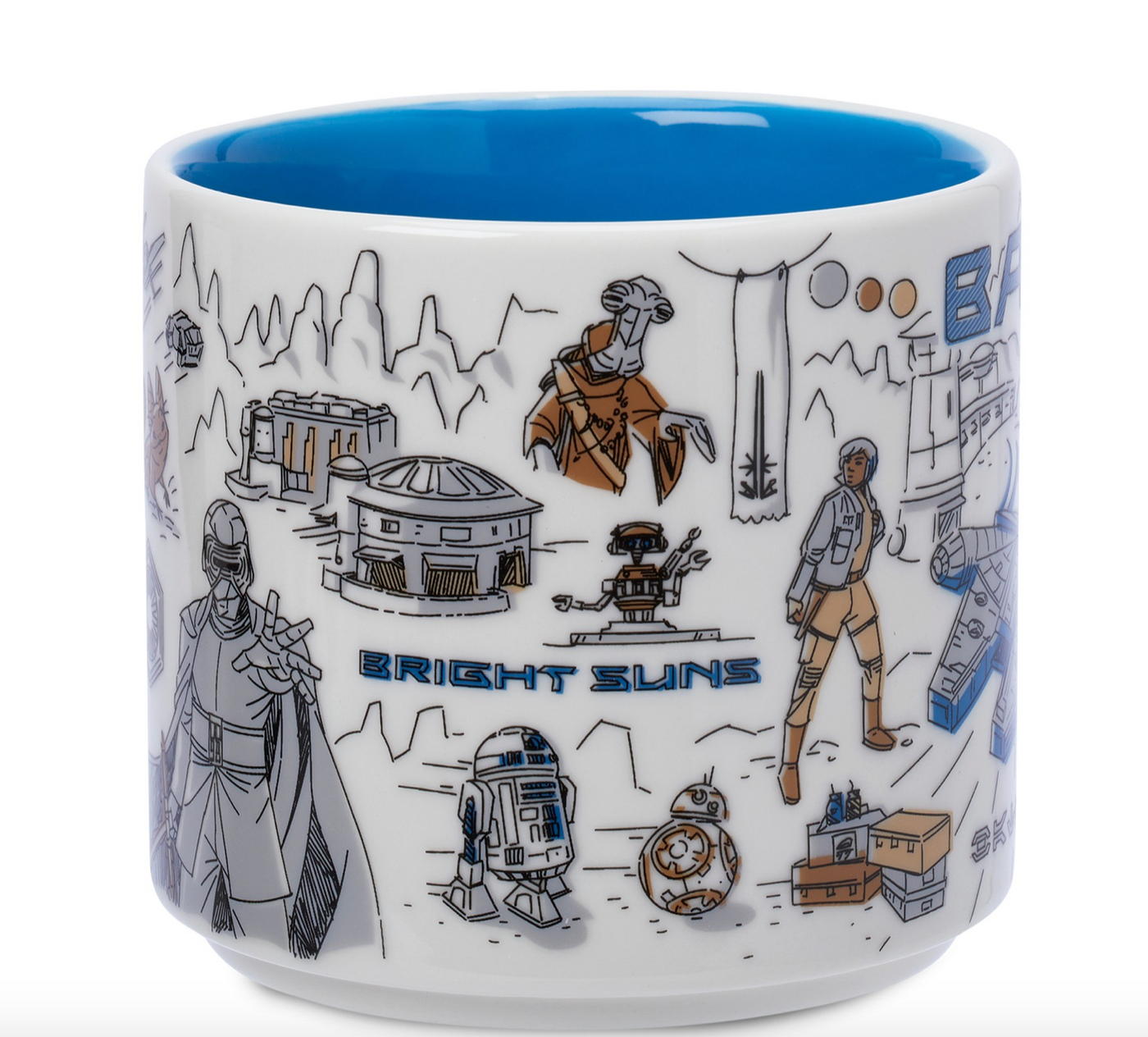 Disney Starbucks Been There Star Wars Batuu Ceramic Coffee Mug New with Box