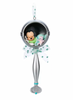 Disney Mickey Baby's 1st Christmas Rattle Ornament Sketchbook New with Tag