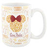 Disney Parks Epcot Ciao Italia Minnie Icon Pasta Ceramic Coffee Mug New