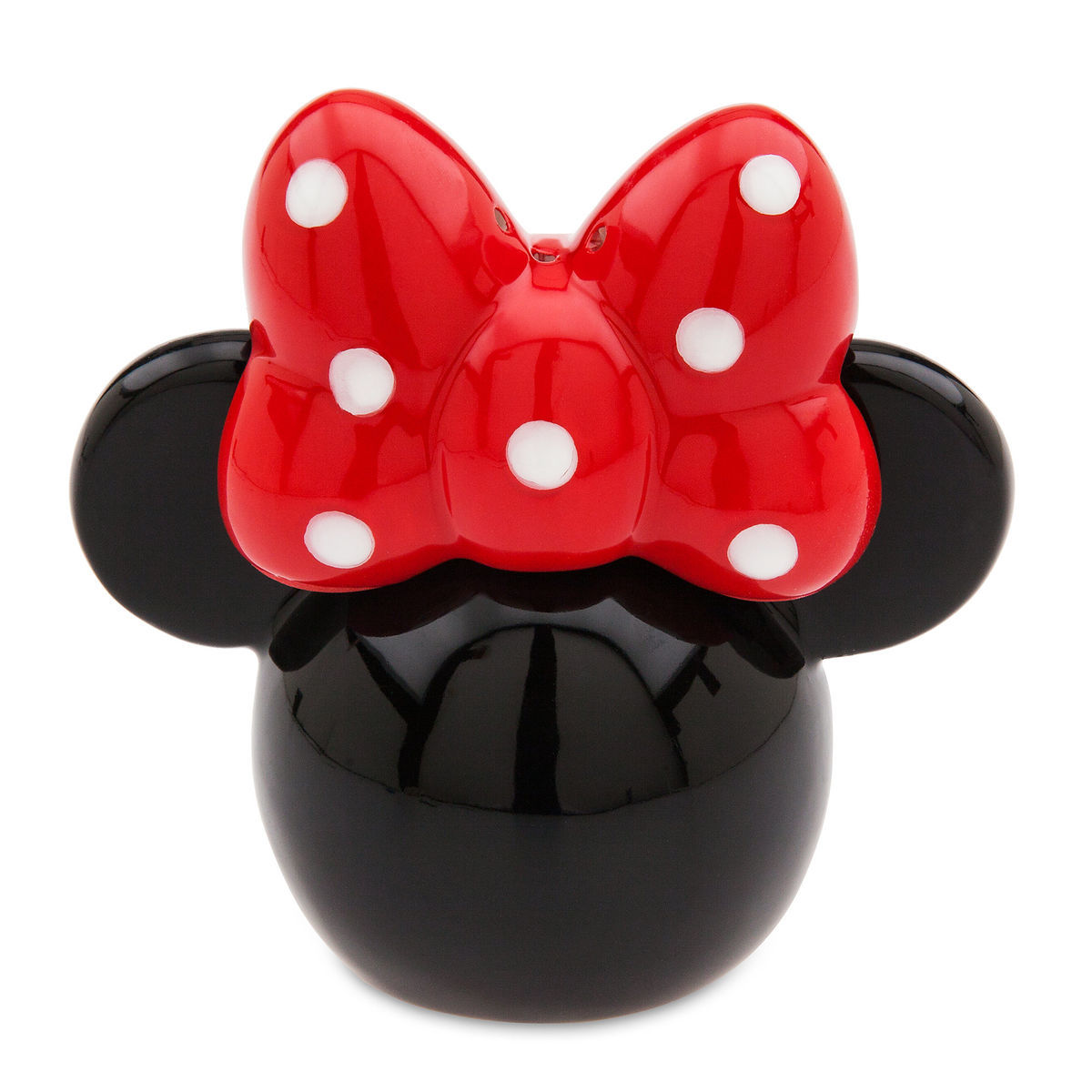 Disney Parks Minnie Mouse Stackable Salt and Pepper Set New with Box