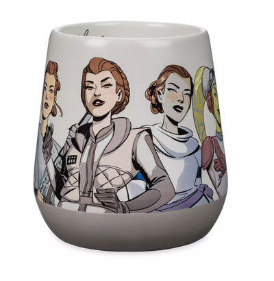Disney Parks Star Wars Women of the Galaxy The Force is With Us Mug New