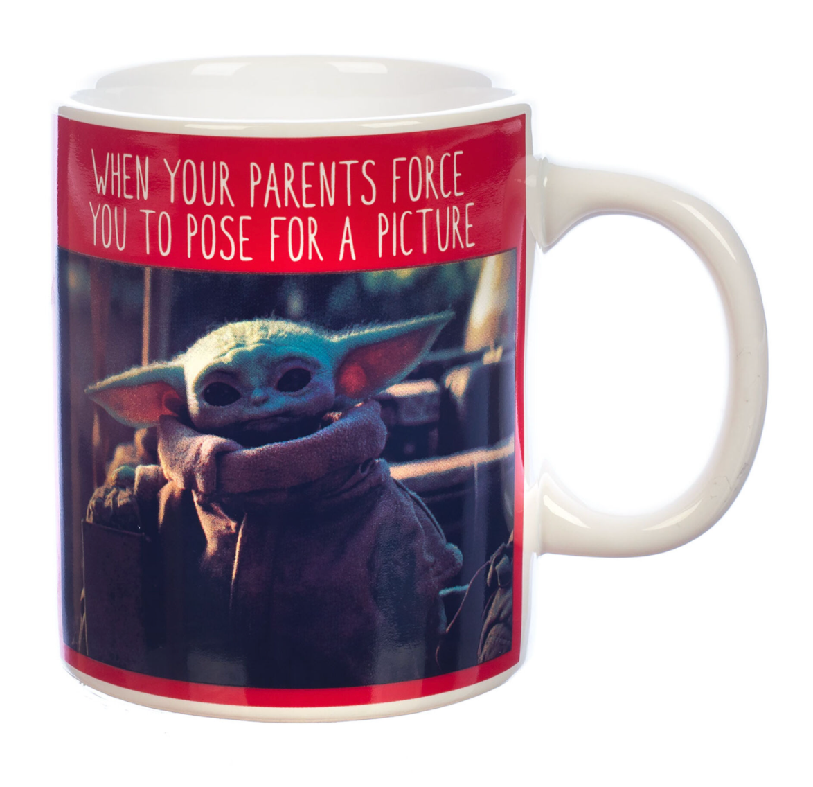 Hallmark Star Wars: The Mandalorian The Child Pose For a Picture Mug New