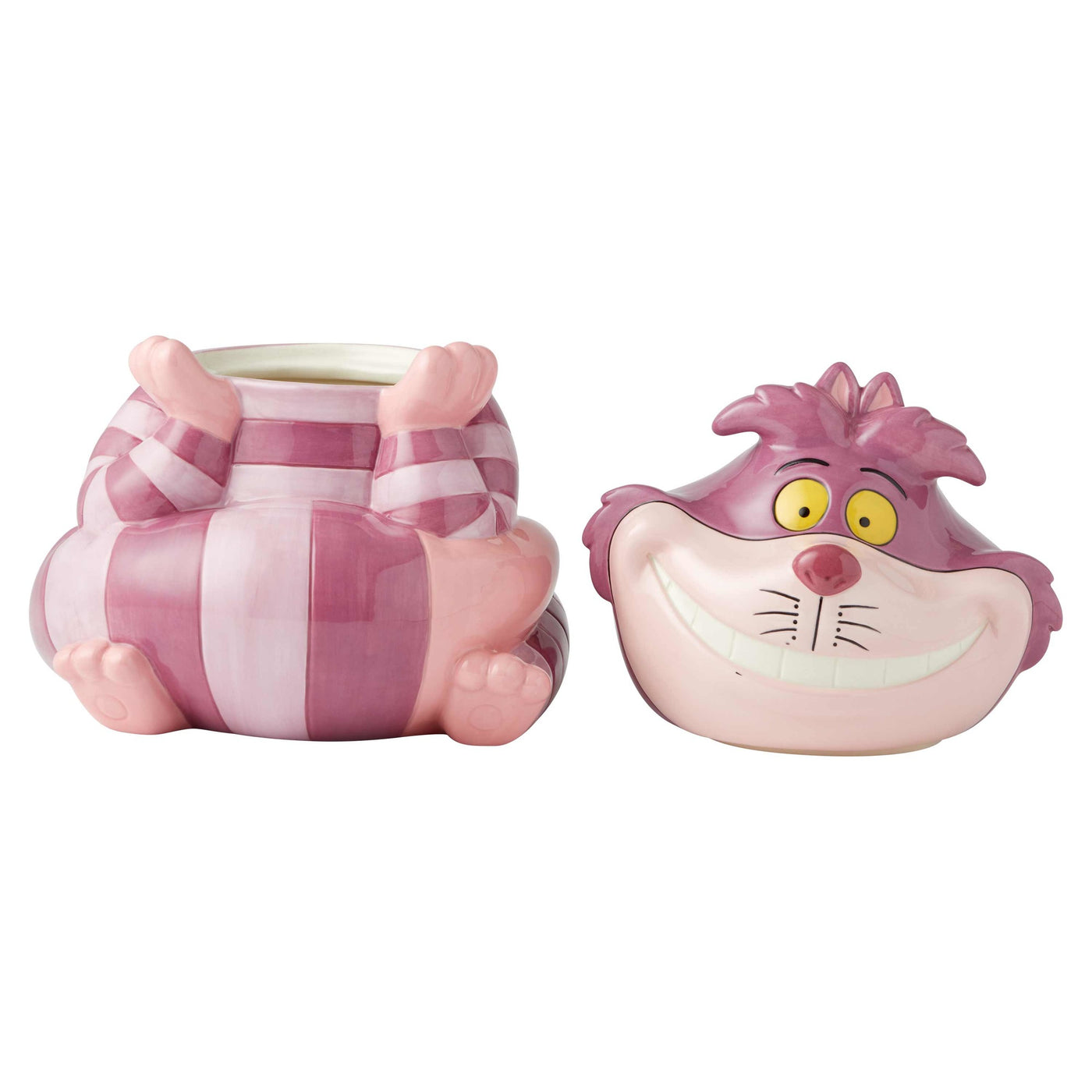 Enesco Disney Ceramics Cheshire Cat Cookie Jar New with Box