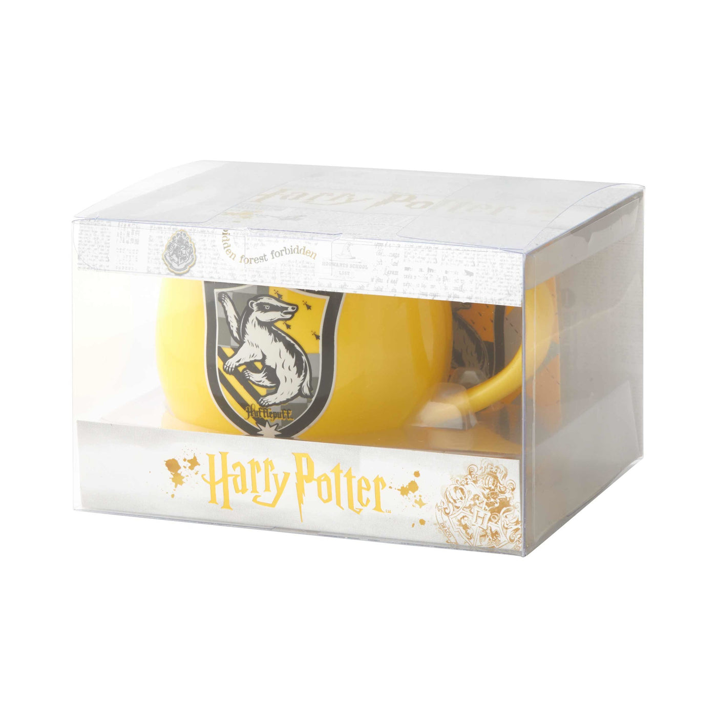 Harry Potter by Onimd Hufflepuff Crest Mug Coaster Set New with Box