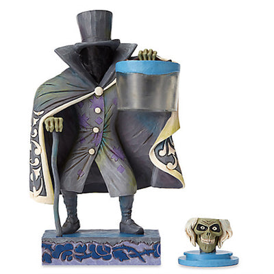 Disney Jim Shore Traditions Figure Haunted Mansion Hatbox Ghost Figurine New Box