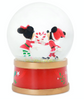 Disney Store 2020 Mickey and Minnie Christmas Holiday Snowglobe New with Box