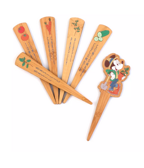 Disney Epcot Flower and Garden Festival 2022 Mickey Set of 6 Garden Stake New