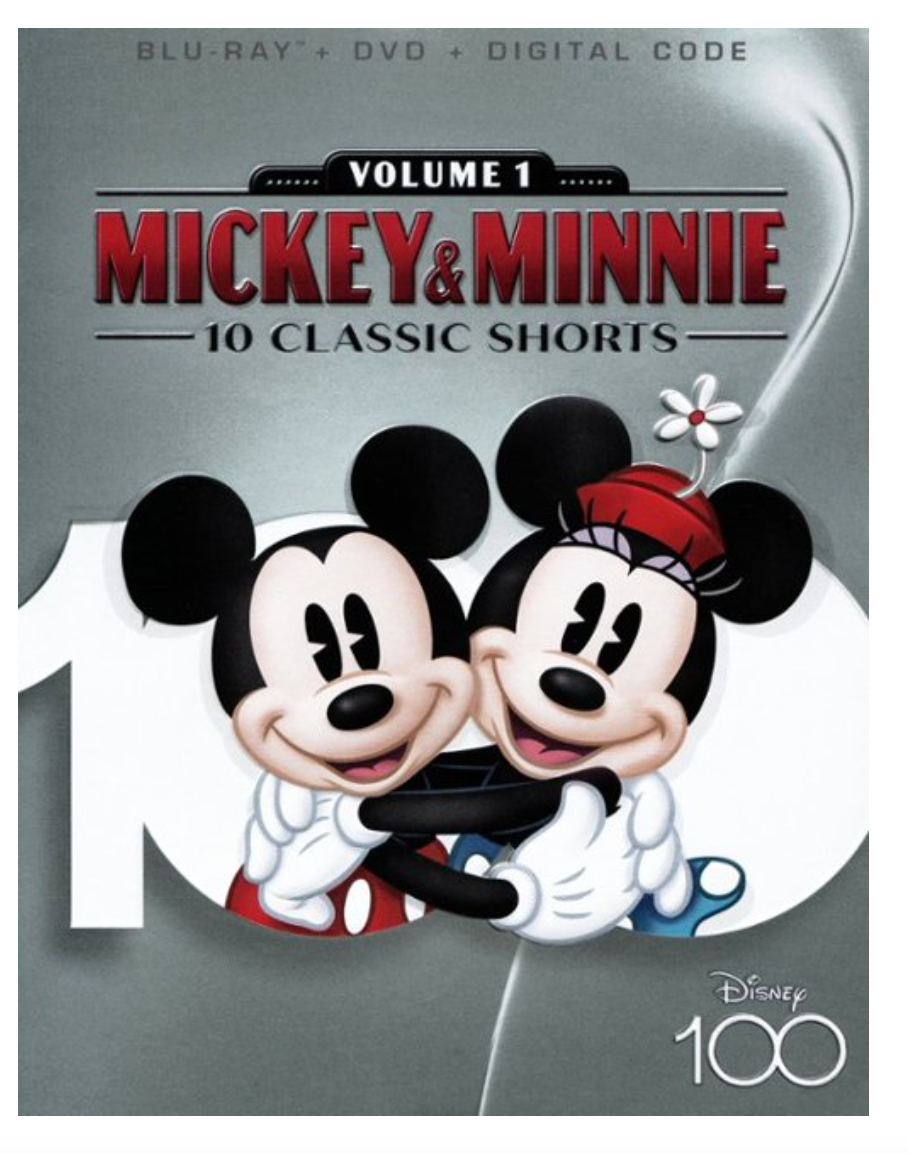 Disney 100 Mickey and Minnie: 10 Classic Shorts [Blu-ray] New Sealed