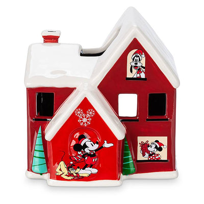 Disney Store Mickey Mouse and Friends Holiday Votive Candle Holder New with Box