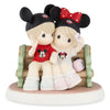 Disney Mouseketeers on Park Bench Figure by Precious Moments New with Box