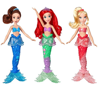 Disney Princess Ariel and Sisters Fashion Dolls 3pk Mermaid Dolls New with Box