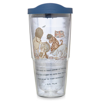 Disney Parks Epcot Winnie the Pooh and Friends Travel Tumbler by Tervis New