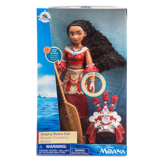 Disney Store Moana Singing Doll 12" New with Box