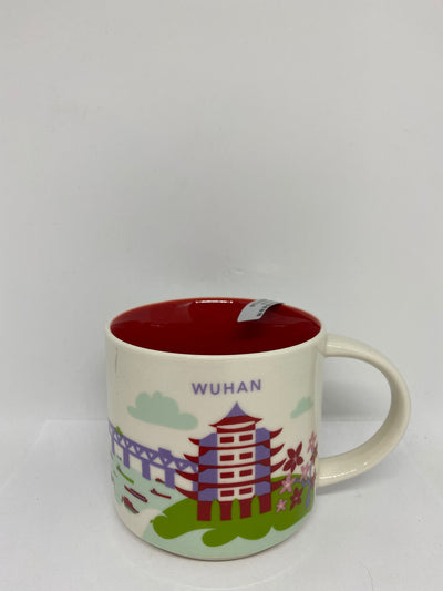 Starbucks You Are Here Collection Wuhan China Ceramic Coffee Mug New With Box