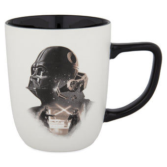 Disney Star Wars Darth Vader Obi-Wan Kenobi Death Star TIE fighter Art Mug New