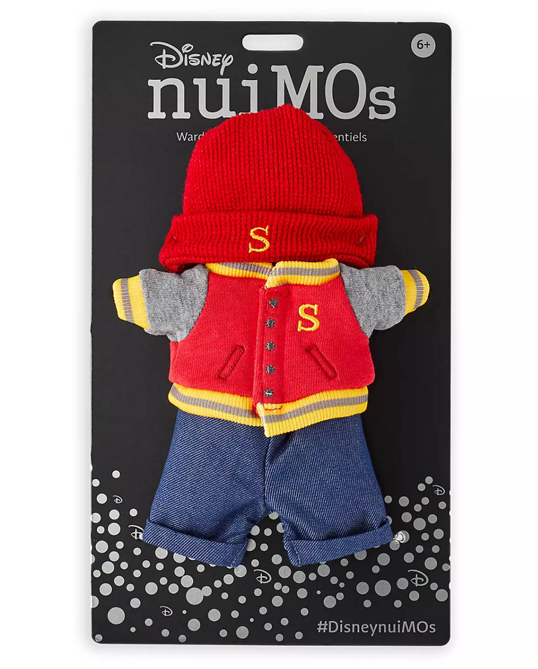 Disney NuiMOs Collection Outfit Varsity Jacket and Hat Set New with Card