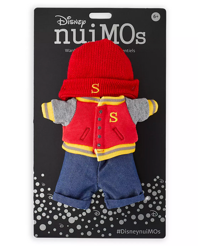 Disney NuiMOs Collection Outfit Varsity Jacket and Hat Set New with Card