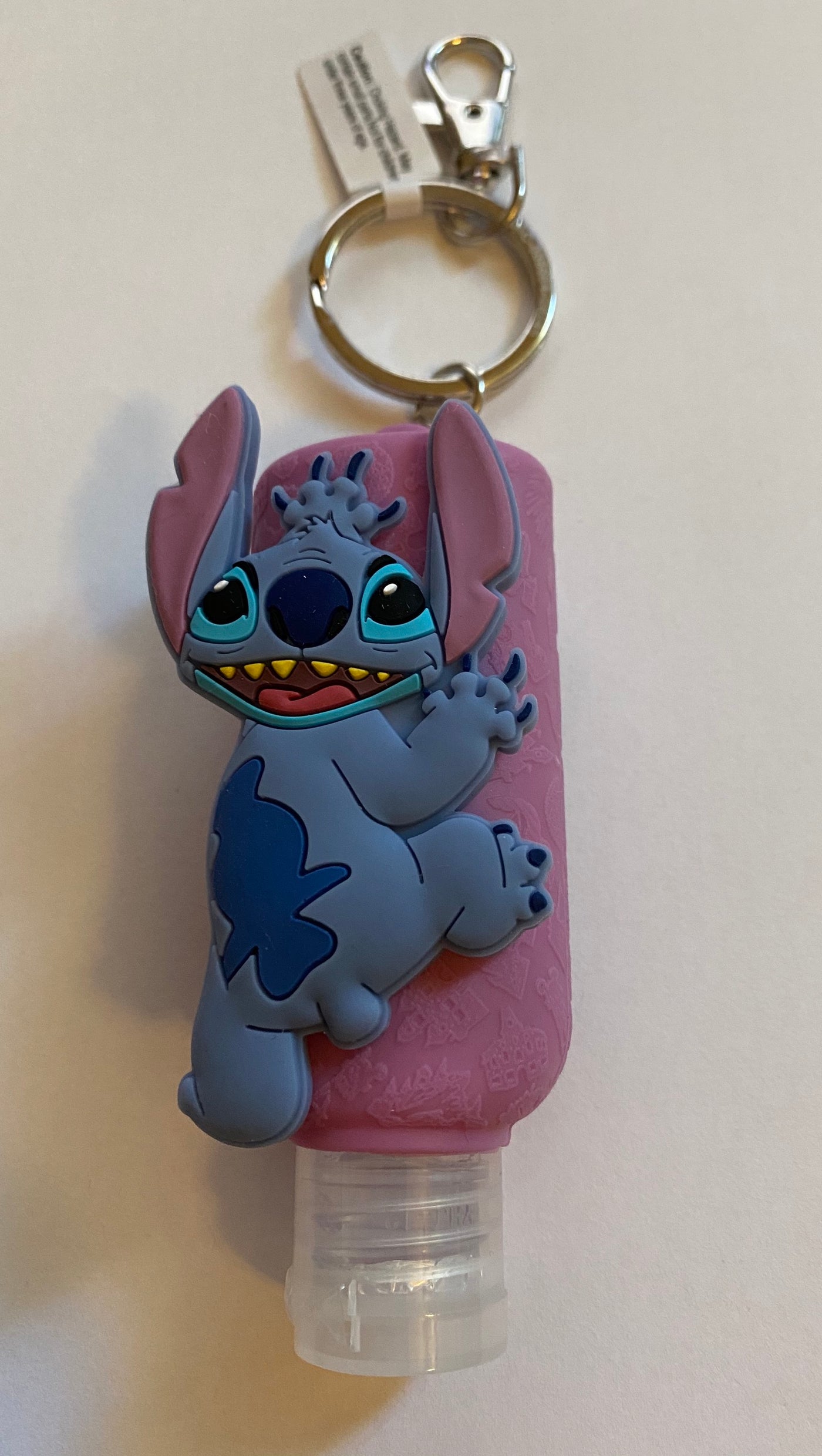 Disney Parks Stitch Hand Sanitizer 1oz Keychain New with Tag
