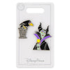 Disney Parks Villains Maleficent and Raven Pin Set Sleeping Beauty New w Card