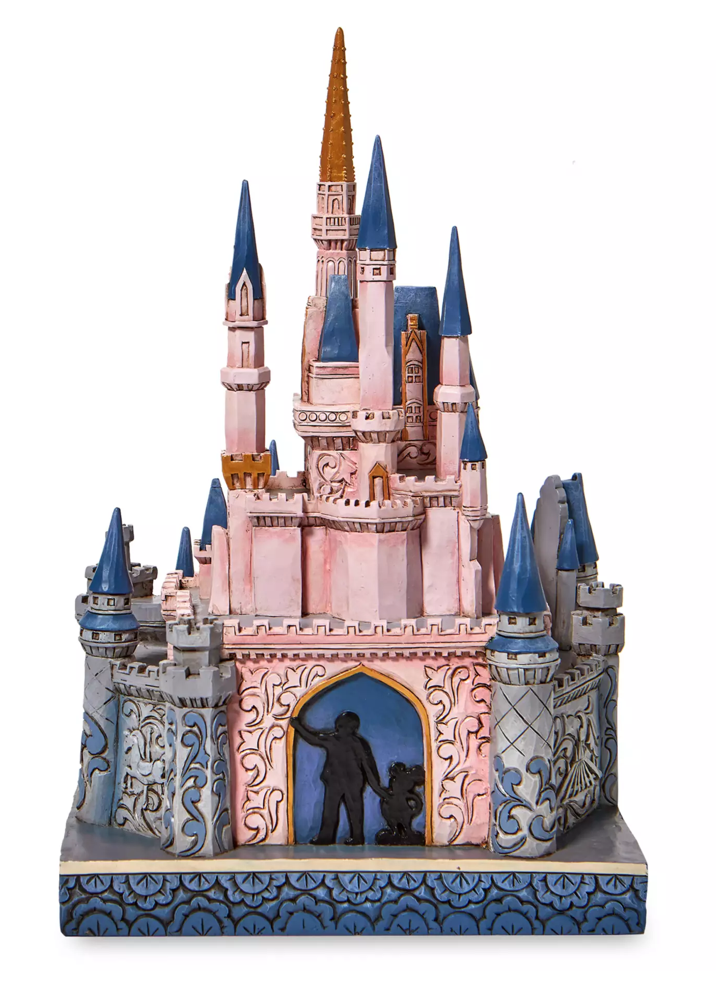 Disney Parks Jim Shore 50th Anniversary Cinderella Castle Figurine New With Box