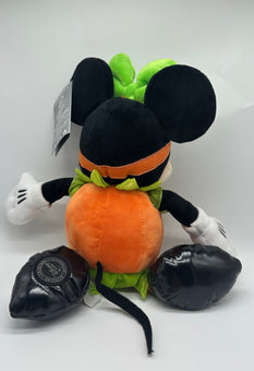 Disney Store Authentic Halloween Minnie Pumpkin Plush New With Tag