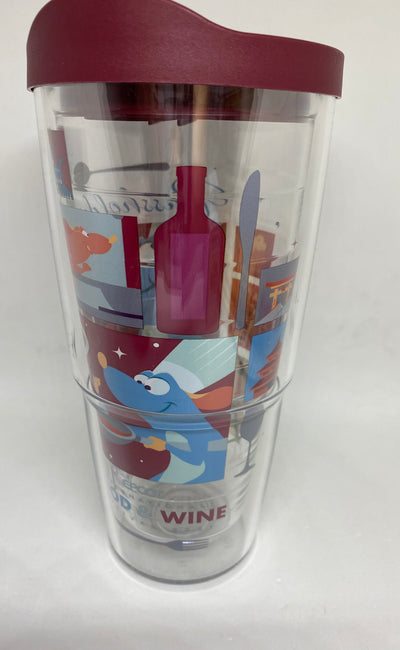 Disney Epcot Food and Wine 2021 Chef Remy Tervis Tumbler with Lid 24oz New