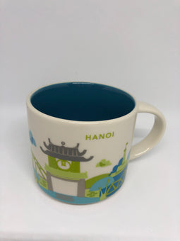 Starbucks You Are Here Collection Hanoi Ceramic Coffee Mug New with Box