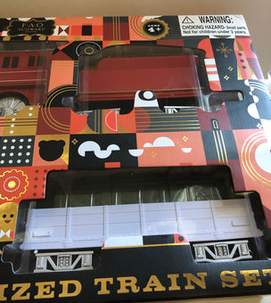 Fao Schwarz 40 Piece Lionel Motorized Train Set New with Box