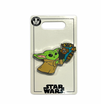 Disney Parks Halloween Stars Wars The Mandalorian The Child Pin New