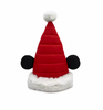 Disney Christmas Mickey Quilted Santa Holiday Hat for Adults New with Tag