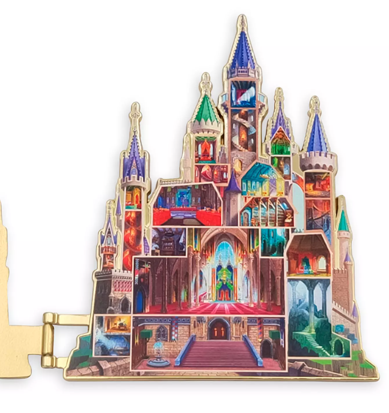 Disney Castle Collection Aurora Sleeping Beauty Castle Limited Pin New w Card