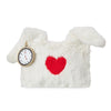 Disney Parks Alice in Wonderland White Rabbit Pouch New with Tags