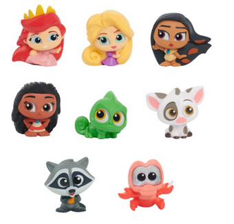 Disney Doorables Princess Figure Set 7 Pieces New with Box